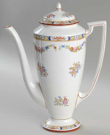 Minton Rose (Older, Smooth) Chocolate Pot & Lid