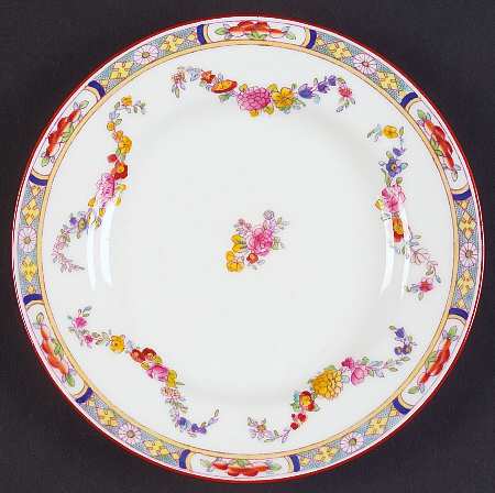 Minton Rose (Older, Smooth) Bread & Butter Plate