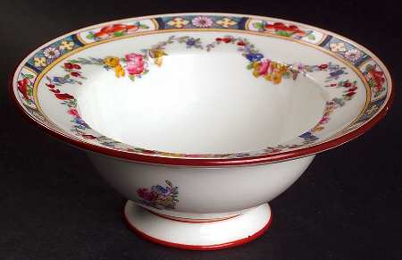 Minton Rose (Older, Smooth) Small Baked Apple Dish