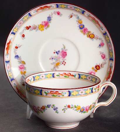 Minton Rose (Older, Smooth) Oversized Cup & Saucer Set