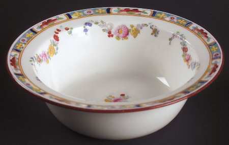 Minton Rose (Older, Smooth) Rim Fruit/Dessert (Sauce) Bowl