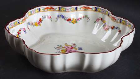 Minton Rose (Older, Smooth) Extra Large Melon Bowl