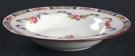 Minton Rose (Older, Smooth) Rim Fruit/Dessert (Sauce) Bowl