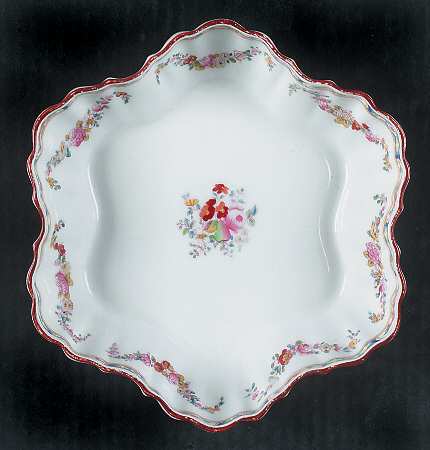 Minton Rose (Older, Smooth) Medium Melon Bowl