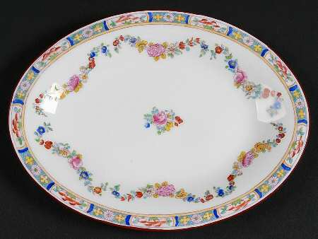 Minton Rose (Older, Smooth) Relish/Gravy Underplate
