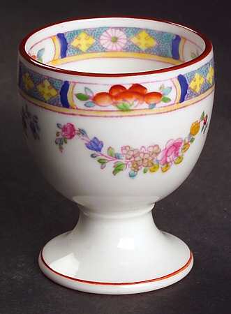 Minton Rose (Older, Smooth) Single Egg Cup