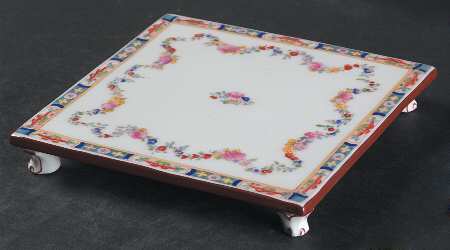 Minton Rose (Older, Smooth) Tea Tile