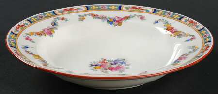 Minton Rose (Older, Smooth) Rim Soup Bowl