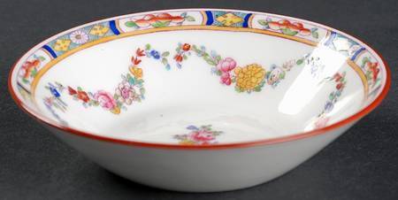 Minton Rose (Older, Smooth) Fruit/Dessert (Sauce) Bowl