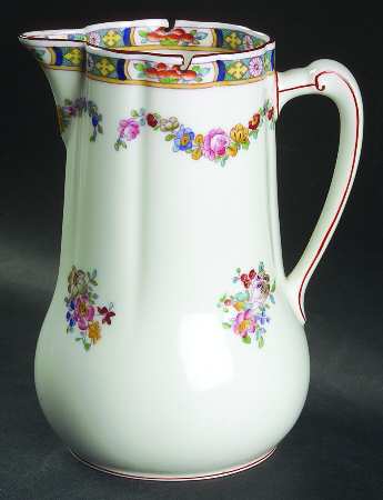 Minton Rose (Older, Scaloped) Syrup No Metal Lid