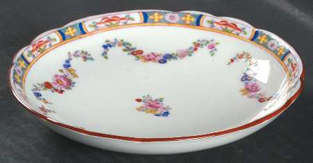 Minton Rose (Older, Scaloped) Fruit/Dessert (Sauce) Bowl