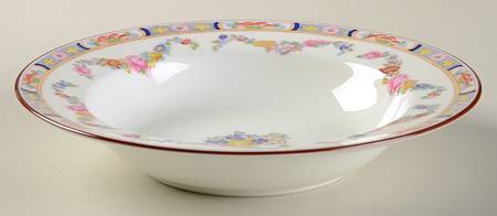 Minton Rose (Newer, Smooth) Rim Soup Bowl