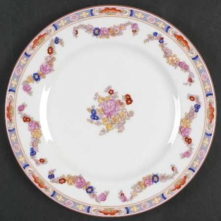Minton Rose (Newer, Smooth) Luncheon Plate