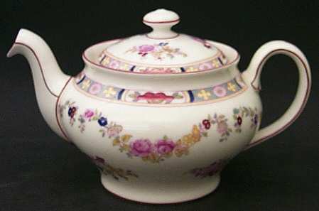 Minton Rose (Newer, Smooth) Teapot & Lid