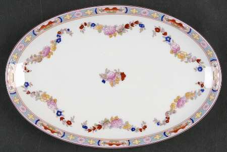 Minton Rose (Newer, Smooth) Pickle Dish