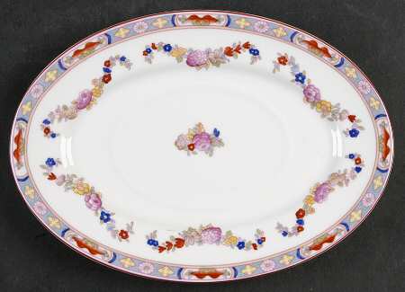 Minton Rose (Newer, Smooth) Underplate for Gravy Boat