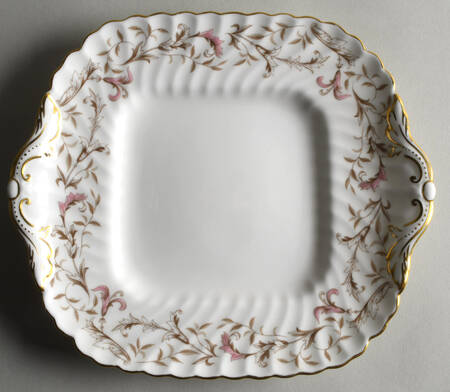 Moorland Square Handled Cake Plate