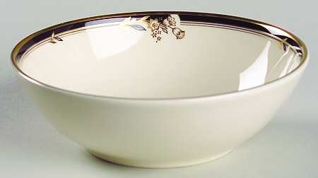 Newbury Black Band Newer Fruit/Dessert (Sauce) Bowl