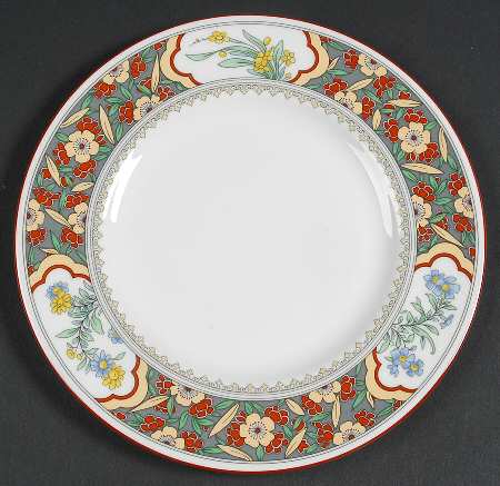 Oriental Blossom (No Center Design) Salad Plate