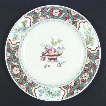 Oriental Blossom (Center Design) Dinner Plate