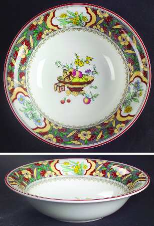 Oriental Blossom (Center Design) Coupe Cereal Bowl