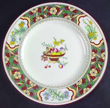 Oriental Blossom (Center Design) Salad Plate