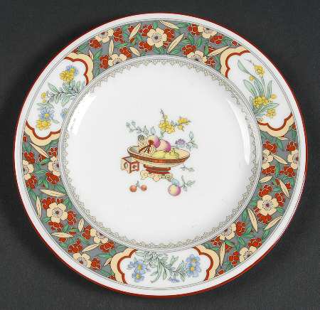 Oriental Blossom (Center Design) Bread & Butter Plate