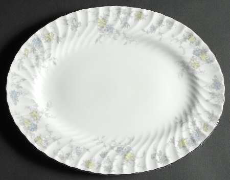 Park Lane 12" Oval Serving Platter by Minton