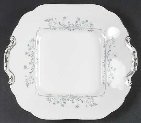 Pandora Square Handled Cake Plate