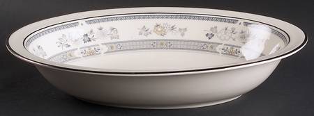 Penrose 10" Oval Vegetable Bowl