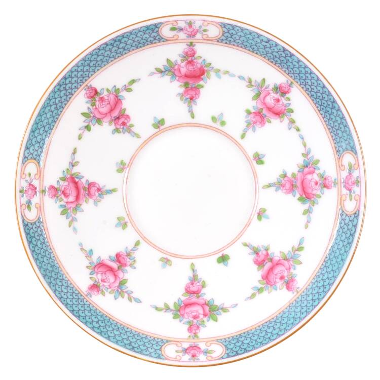 Persian Rose (Older) Saucer for Footed Cup