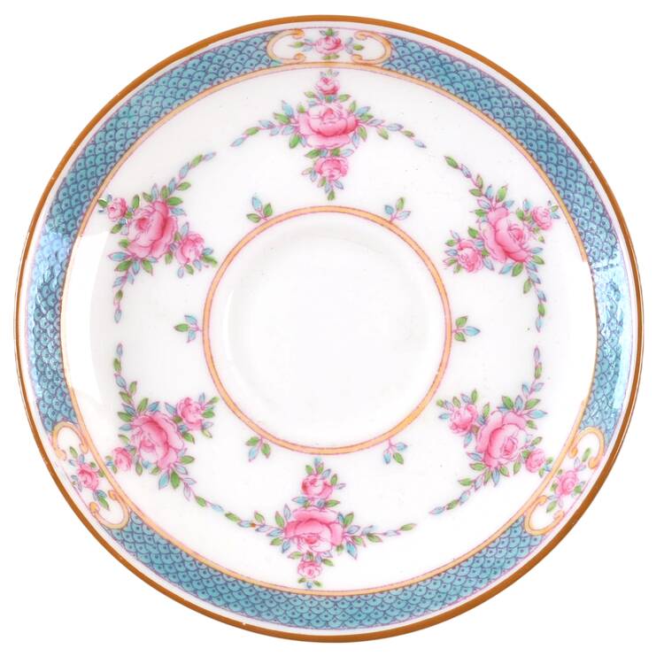 Persian Rose (Older) Saucer for Demitasse Cup
