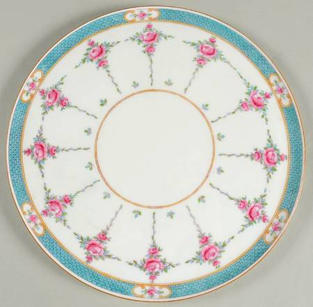 Persian Rose (Older) Cake Plate