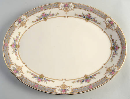 Persian Rose (Newer) 16" Oval Serving Platter