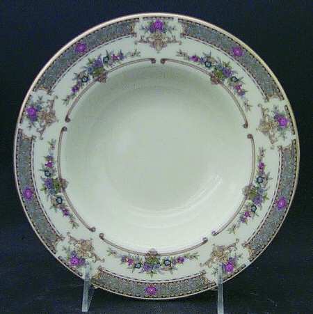 Persian Rose (Newer) Rim Soup Bowl