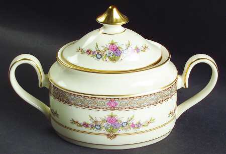 Persian Rose (Newer) Sugar Bowl & Lid