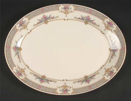 Persian Rose (Newer) 13" Oval Serving Platter