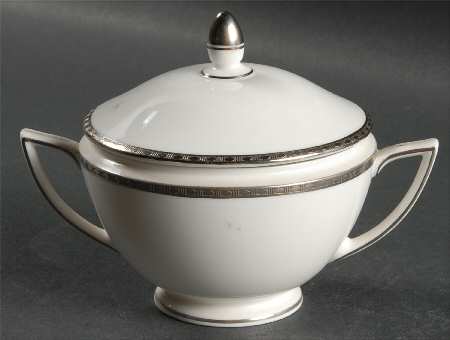 Platinum Heritage Sugar Bowl & Lid