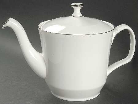 Platinum Monarch Teapot & Lid