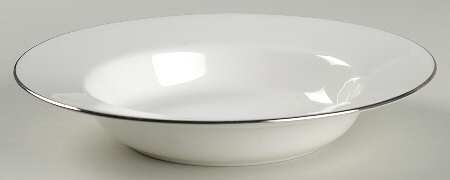 Platinum Monarch Rim Soup Bowl