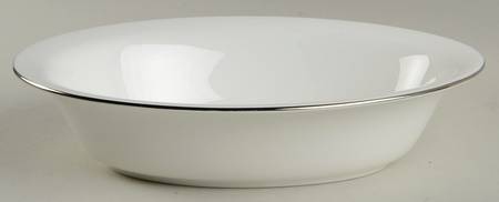 Platinum Monarch 10" Oval Vegetable Bowl