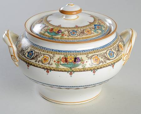 Plymouth Sugar Bowl & Lid