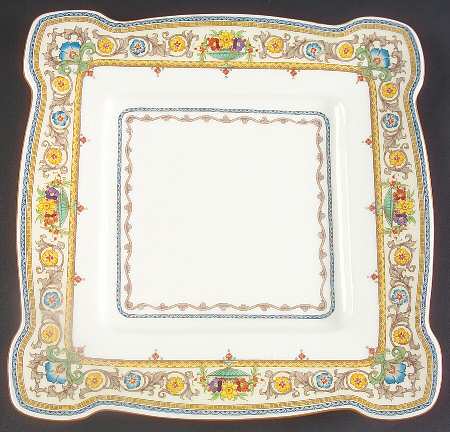 Plymouth Square Cake Plate