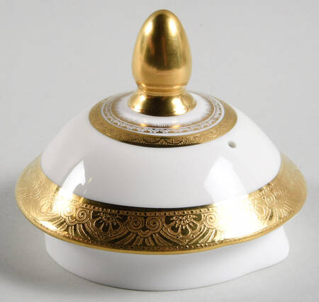 Porcelain Ball Ivory Lid for Coffee Pot