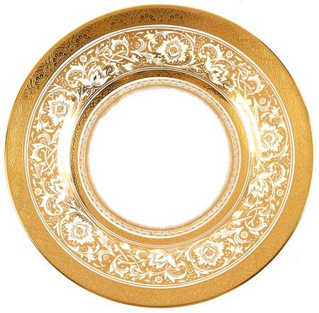 Porcelain Ball Ivory Bread & Butter Plate