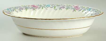 Printemps 10" Oval Vegetable Bowl