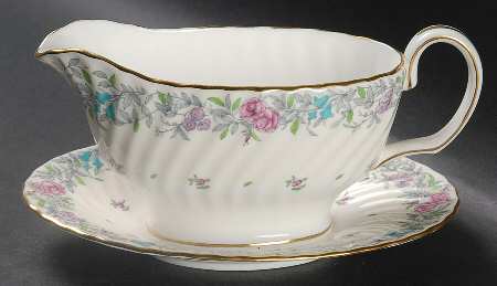 Printemps Gravy Boat with Attached Underplate