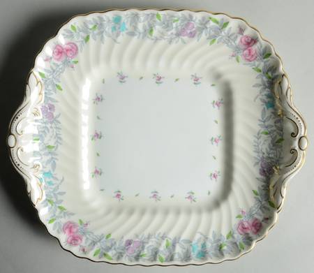 Printemps Square Handled Cake Plate