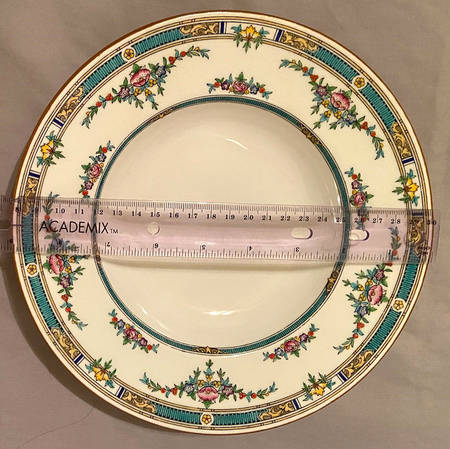 Princess (Pink Flower) Large Rim Soup Bowl
