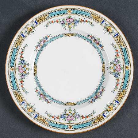 Princess (Pink Flower) Bread & Butter Plate